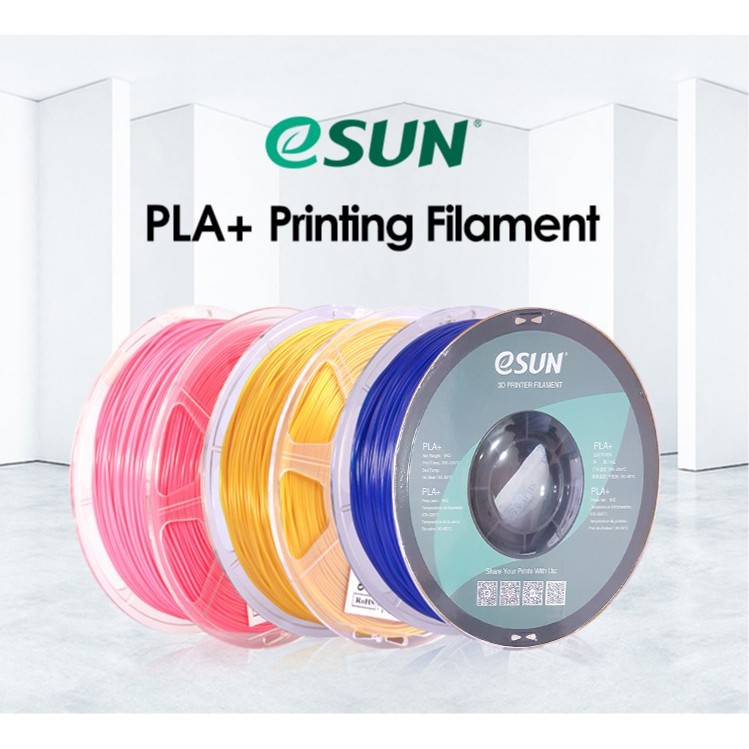 Nhựa in 3D ESUN PLA+ Cao cấp không tạp chất và bọt khí 1Kg/Cuộn