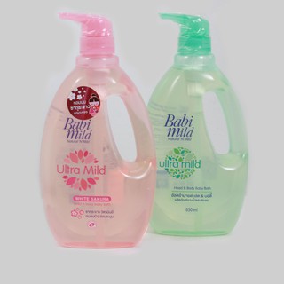 Sữa Tắm Gội Trẻ Em BABI MILD 850ML.