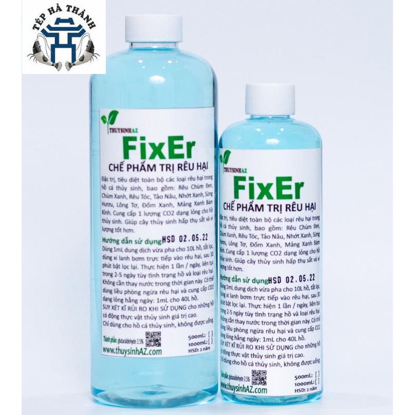 FixER Chế Phẩm Trị Rêu Hại Hồ Cá Thủy Sinh 500ml