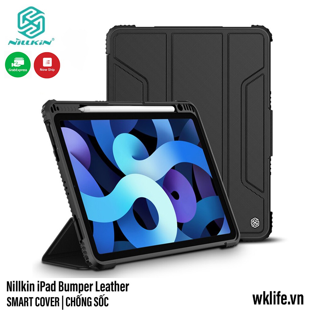 Bao da iPad Smart Case Nillkin Chống Sốc Hàng Chính Hãng