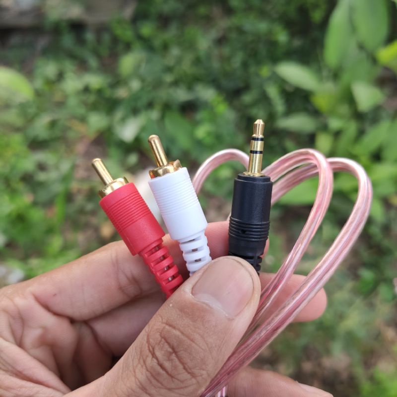 Dây AV sang 3.5mm, dây âm thanh bông sen sang 3.5mm, dây AUX sang RCA