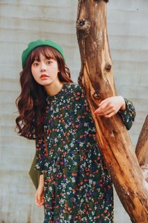 Đầm hoa baby doll