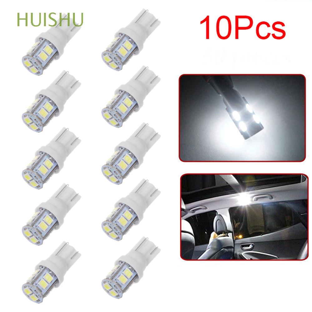 10 đèn LED chiếu biển số xe hơi 10SMD màu trắng