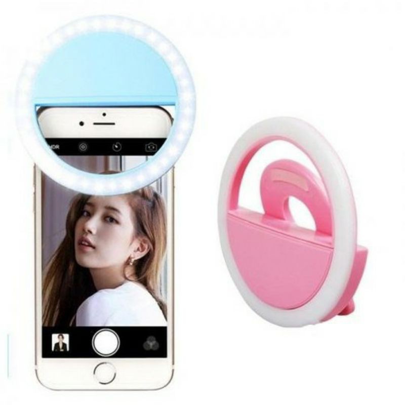 Đèn led hỗ trợ chụp hình selfie 3 chế độ