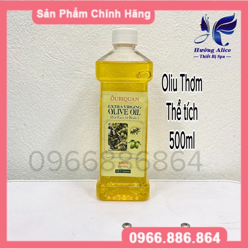 Dầu massage body toàn thân làm ấm cơ thể 500ml, olive gừng hoa hồng hoa cúc lavender oliu thơm dịu nhẹ trơn tay