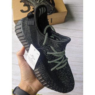 Giày Sneaker Yz 350 Đen Full Phản quang