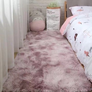 Thảm lông trải sàn decor phòng ngủ, khách