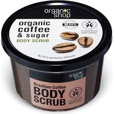 Tẩy Tẩy Tế Bào Chết Toàn Thân Organic Shop Organic Coffee &amp; Sugar Body Scrub (250ml)