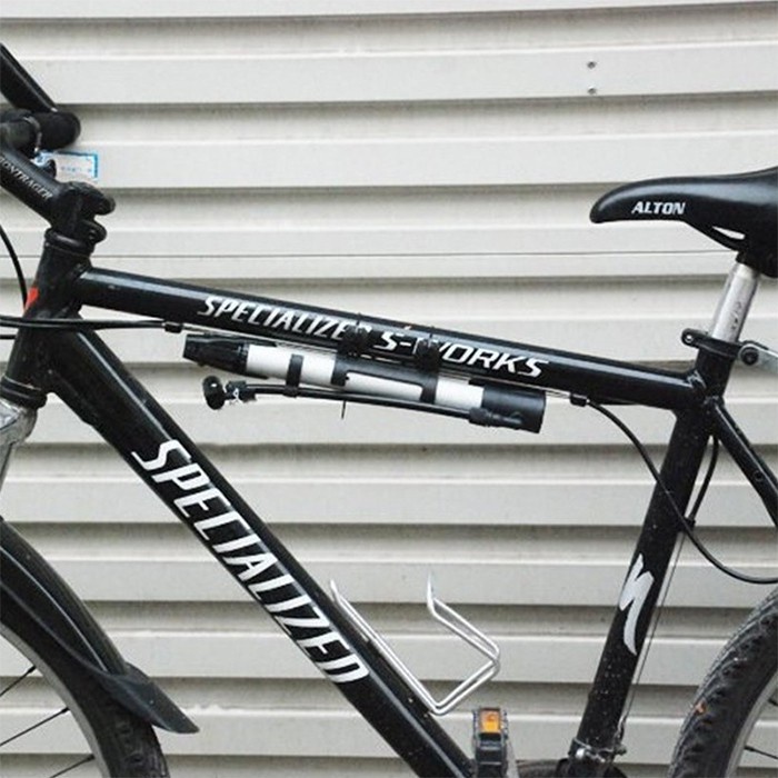 Bơm Xe Đạp Xe Máy Gia Đình XD01 - Đồ Bơm Ống Mini Bằng Tay Treo Khung Xe Chuyên Dụng