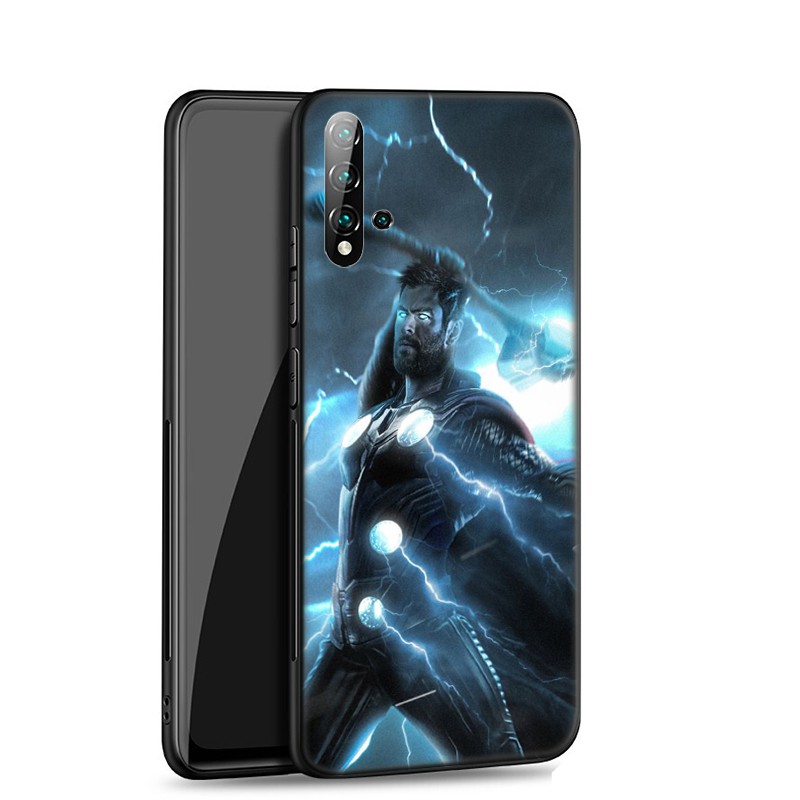 Huawei Y6P Y7A Y9A Y6 Y7 Prime 2019 2018 2017 Casing Soft Case 90SF Thor Marvel mobile phone case