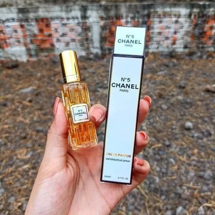 Nước hoa mini no5 nữ 20ml dạng xịt- mẫu 4d - Mùi N5