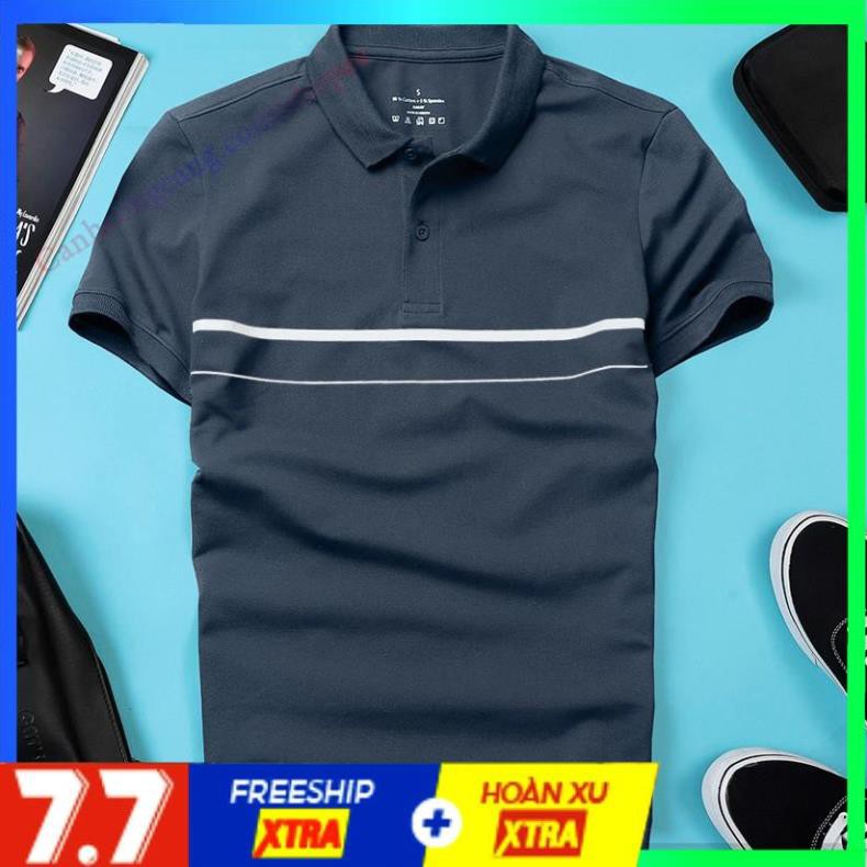 Áo thun POLO thiết kế vải cá sấu cotton cao cấp ngắn tay HỢP TREND