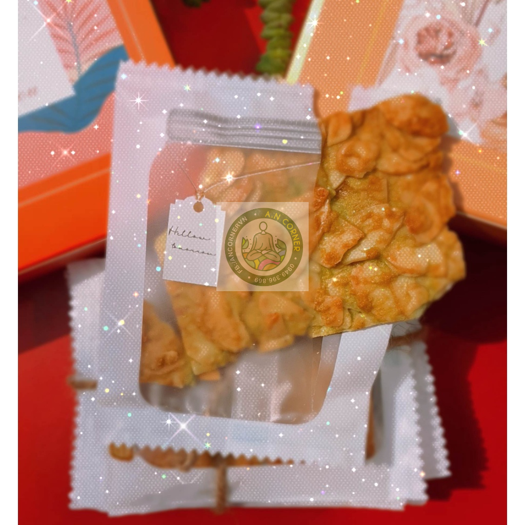 Bánh ngói, bánh ăn kiêng được làm từ các hạt hạnh nhân lát, hạt bí, hướng dương, điều, óc chó