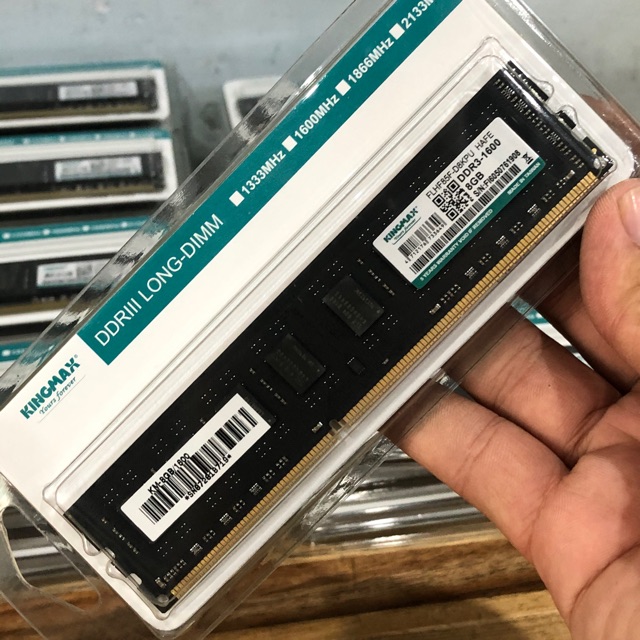 Ram kingmax ddr3 8G-1600 mới full box, bh 36 tháng