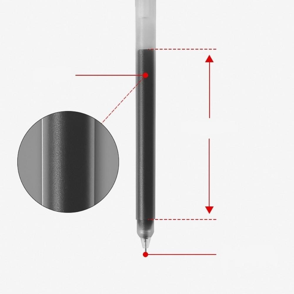 Hộp 12 bút bi nước Ống lớn Resun dupe Muji mực gel nhiều màu Pison ngòi viết 0.5mm - 1 bộ