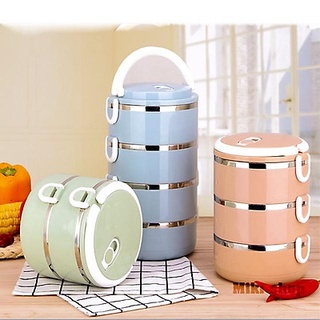HỘP ĐỰNG CƠM GIỮ NHIỆT 2 3 4 TẦNG GIỮ NHIỆT I CAMEN RUỘT INOX 2 TẦNG chất lượng