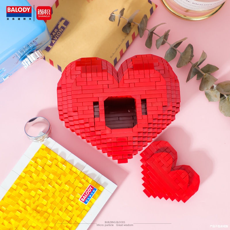 Bộ Đồ Chơi Lắp Ráp Lego Hình Trái Tim Tương Thích Với Lego20000