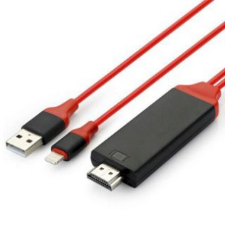 Cáp HDMI cho iPhone 6 / 7 / 8 / X, iPad kết nối Tivi, Máy chiếu cao cấp (Xả Kho) Cáp HDMI cho iphone chính hãng Shop con