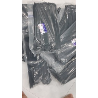 Dây thít nhựa màu đen (100 sợi)