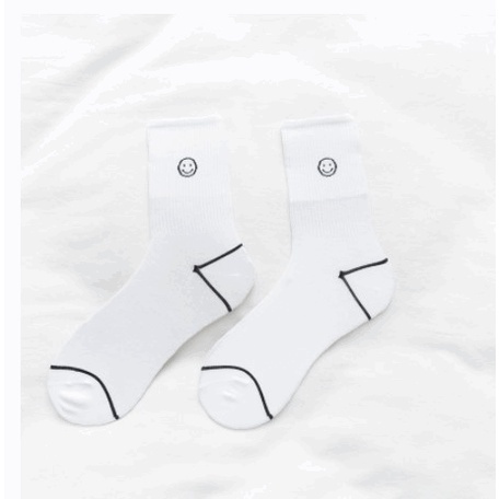 Vớ cotton Thể Thao Dễ Thương Phong Cách Hàn Quốc Cho Nam Và Nữ JP5