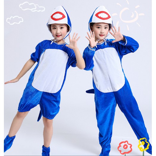 Bộ đồ con cá mập/baby shark cho bé