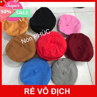 MŨ NỒI , MŨ BERET CHO NỮ GIÁ RẺ - Nón Kết Rẻ