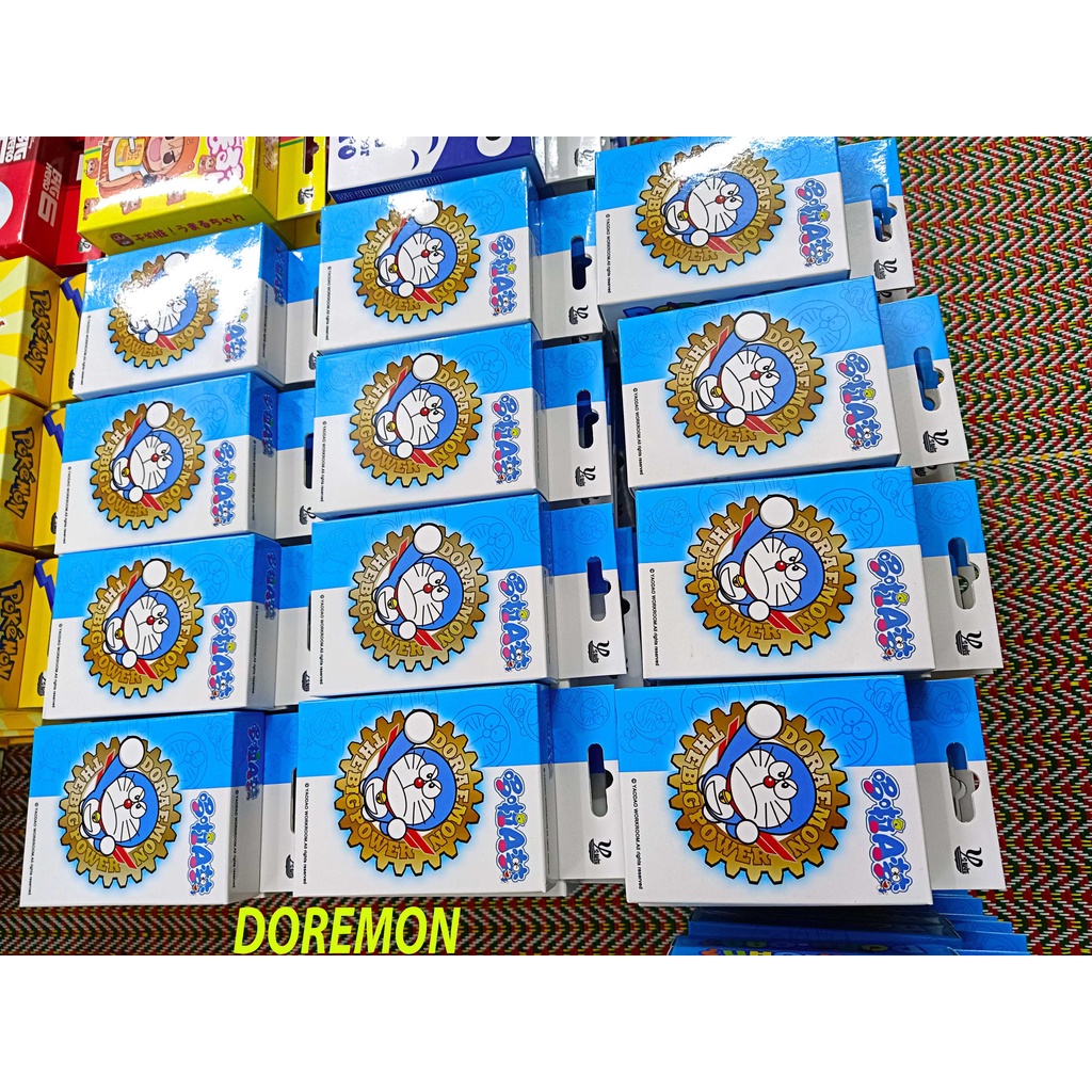 Bộ thẻ bài in hình doremon doraemon nobita chaien xuka xê kô 54 lá khác nhau bộ tú bài tây anime manga chibi xinh xắn