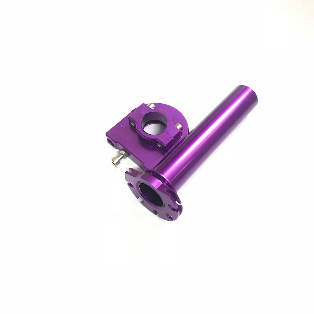 Cùm ga tăng tốc gắn mọi loại xe máy thanh khang màu tím 006001035