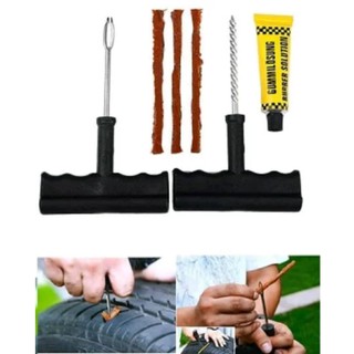 Bộ dụng cụ vá lốp xe hơi xe máy khẩn cấp tiện lợi