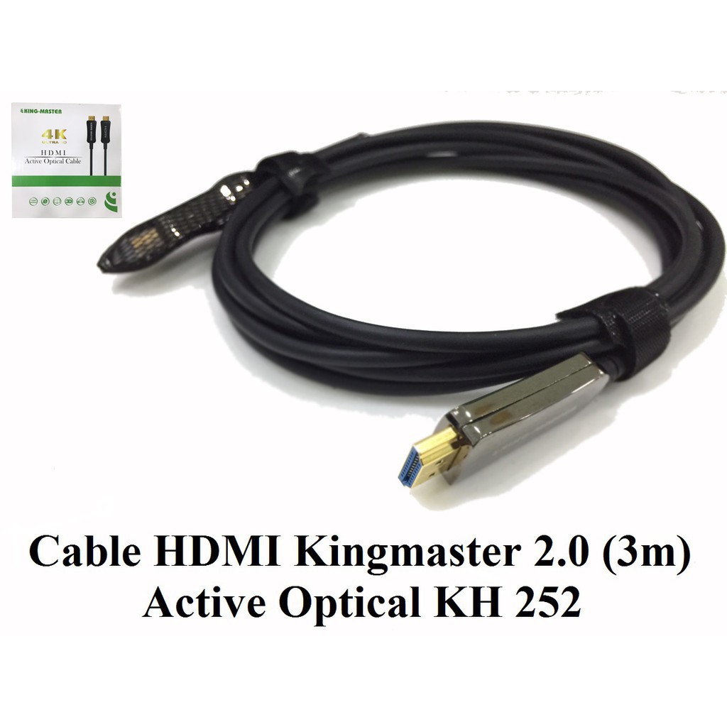 Cable HDMI Kingmaster 2.0 ( 3m) Active Optical KH 252