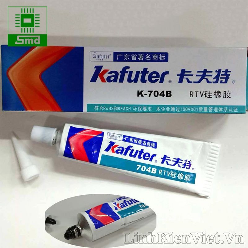 Keo chống nước Kafuter K-704B 45g (keo đen)