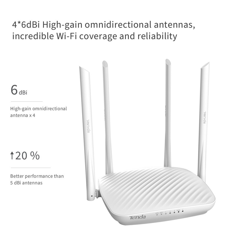 Bộ phát wifi chuẩn 600Mbps Tenda F9