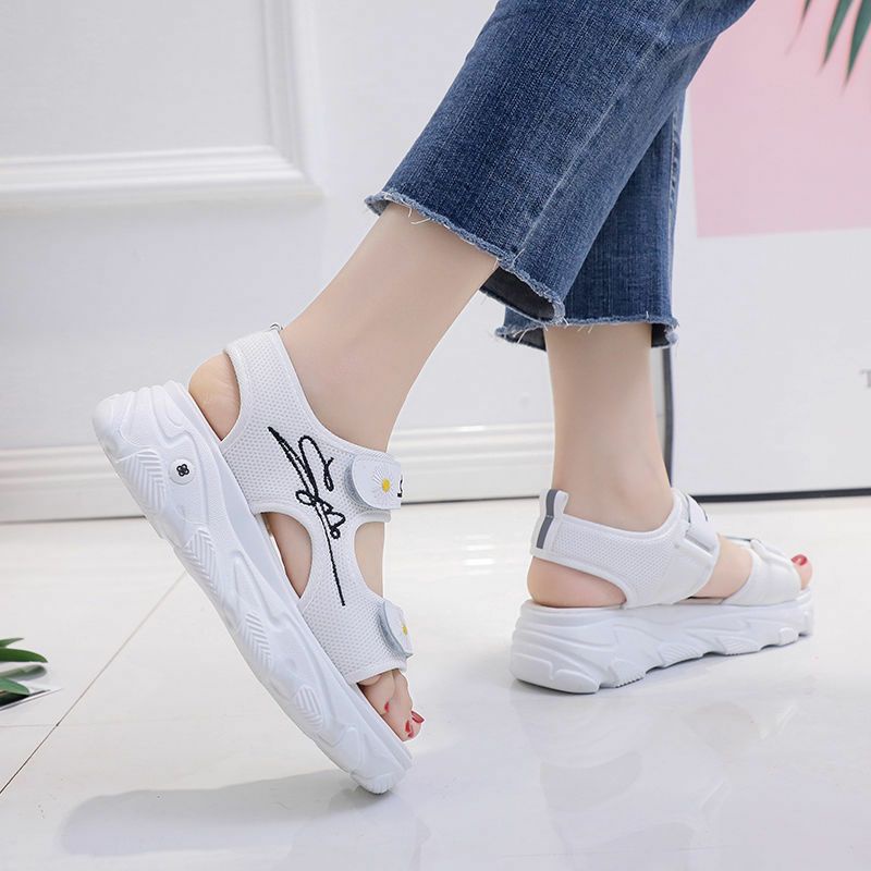 sandan nữ quai dán 💕bigsize 💕 có đủ cỡ 35 đến 43 Dép quai hậu đi học