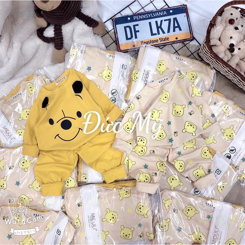 Set gấu siêu đáng yê cho bé 1-5 tuổi