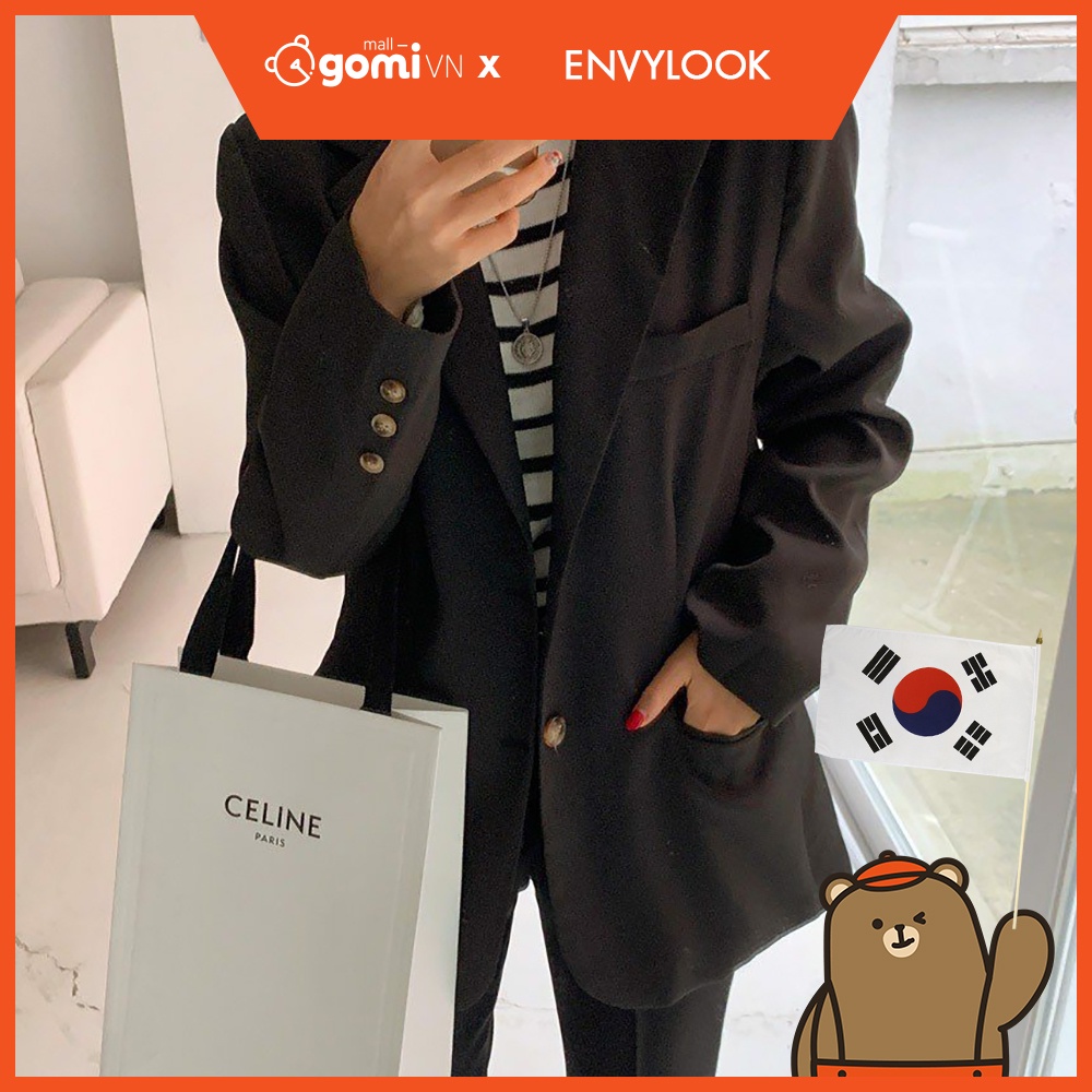 Áo Vest Khoác Cá Tính ENVYLOOK Lien Tay Five Buffett Plan Jackets GomiMall