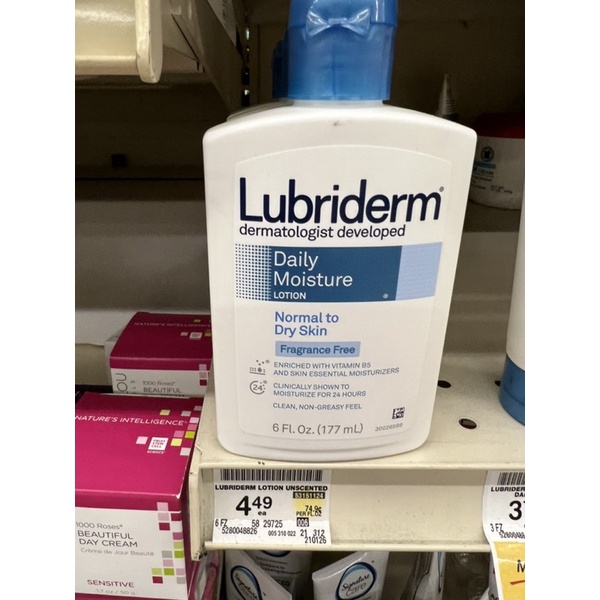 Sữa Dưỡng Thể Lubriderm Daily Moisture Lotion hàng nhập Mỹ 177ml