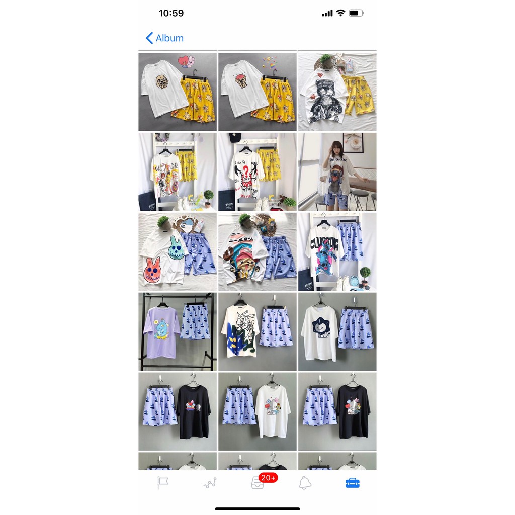 Set Bộ Thun Đùi Oversize Ulzzang Unisex Dáng Rộng, Bộ Thun Tay Lỡ Phối Quần Cartoon Đùi - MM