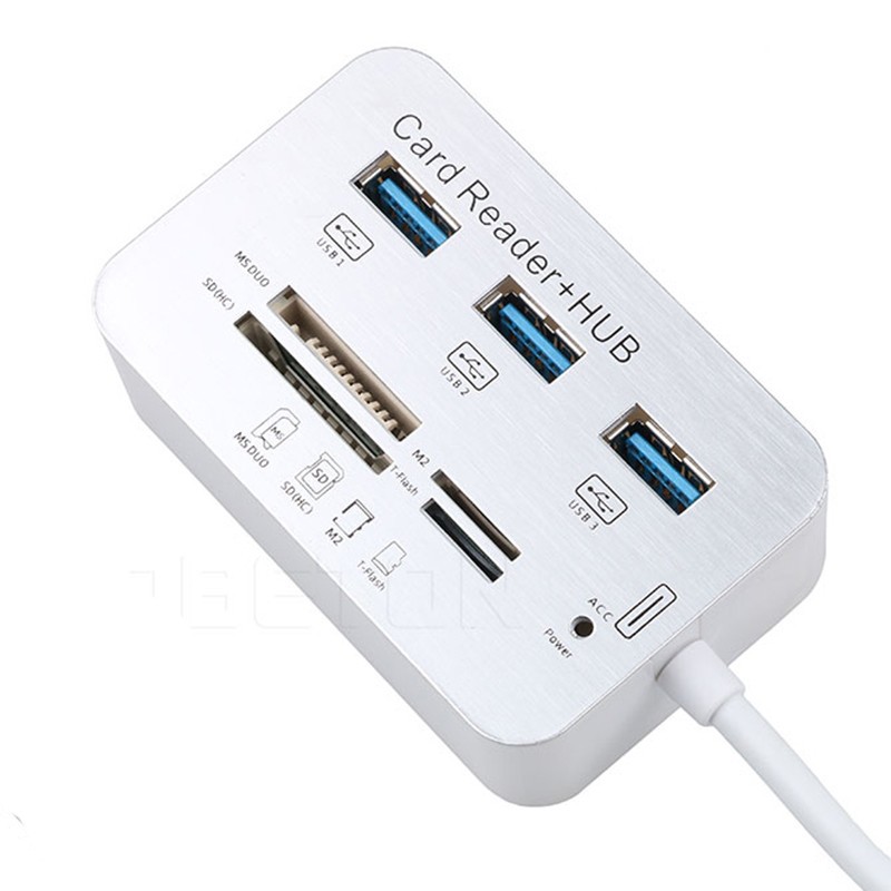 Bộ chia cổng USB tích hợp đầu đọc thẻ nhớ