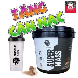 Freeship sữa tăng cân super mass muscle king 2.25 + tặng quà