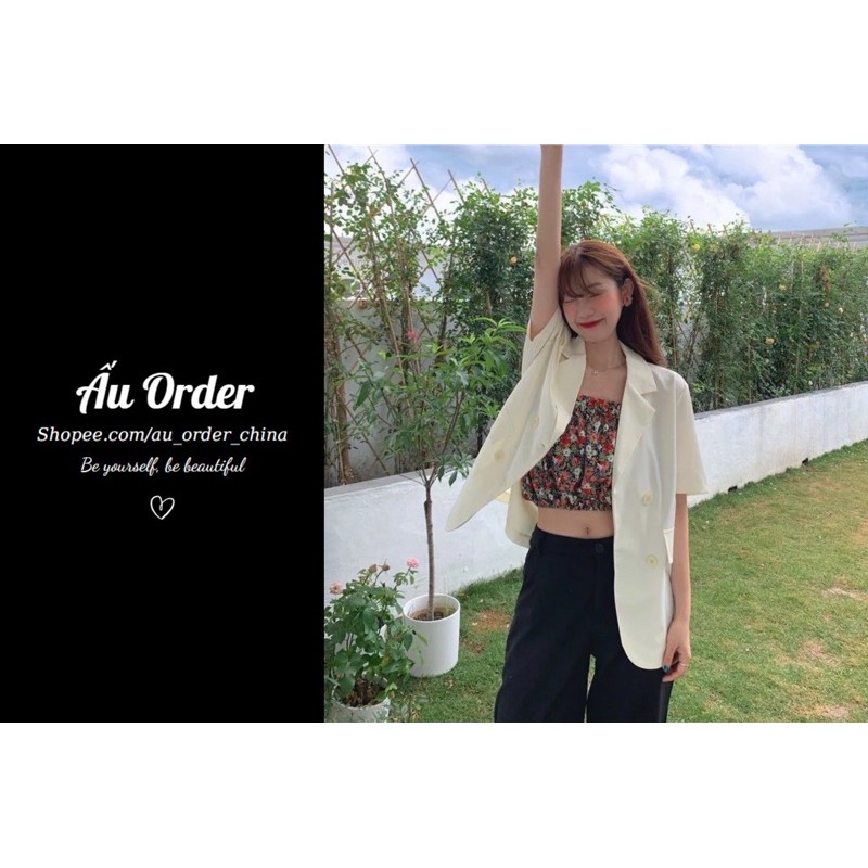 Order - Áo blazer ngắn tay nhiều màu Bigsize đến 100kg | BigBuy360 - bigbuy360.vn