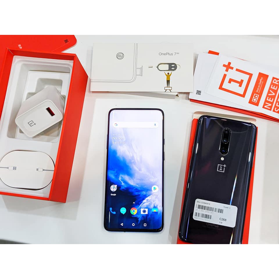 Điện Thoại OnePlus 7 Pro 2sim Likenew Kèm sạc chính hãng Oneplus  || 8/256GB Snap855 Cấu Hình khủng tại Playmobile | BigBuy360 - bigbuy360.vn