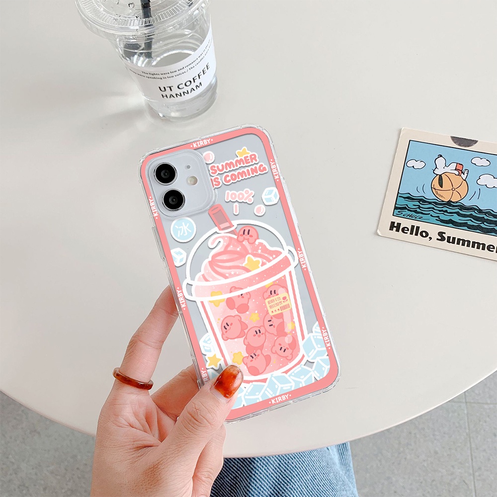 Ốp Điện Thoại Tpu Mềm Chống Sốc In Hình Trò Chơi Kirby Cho iPhone 11 12 13 pro max XS X XR XSMax 7 8 6 6s plus SE 2020