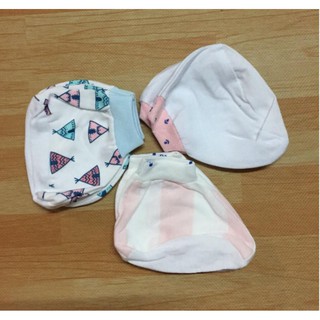 Set 3 đôi bao chân cho bé sơ sinh chất thun cotton vải mềm nhiều họa tiết