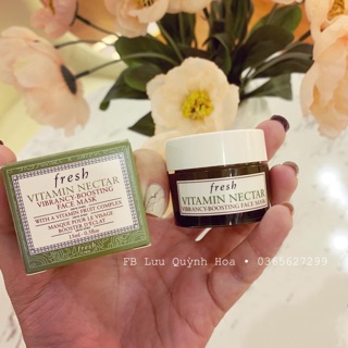 Mặt nạ Fresh Vitamin Nectar face Mask mini 15ml