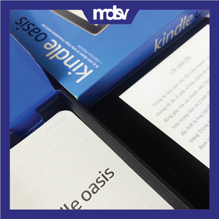 Máy đọc sách Kindle Oasis 2 9th có phím chuyển trang, màn hình 12 bóng led 7” 300PPI, Chip 1Mhz, RAM 512mb, bộ nhớ 8/32G