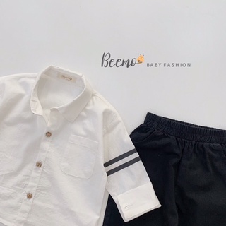 Set sơ mi công tử cho bé trai chuẩn beemo