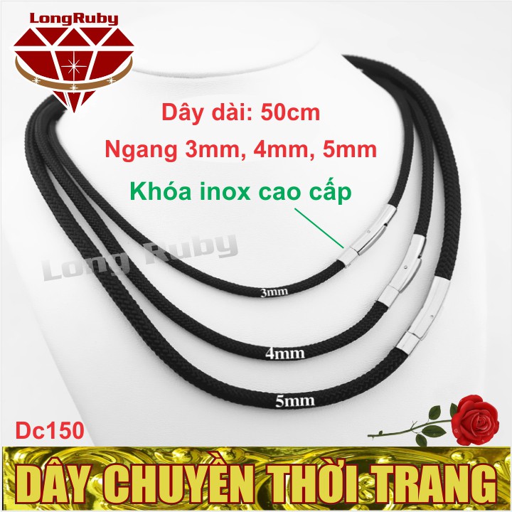 Dây chuyền nam | Dây chuyền dù Thái khóa thông minh xịn sò