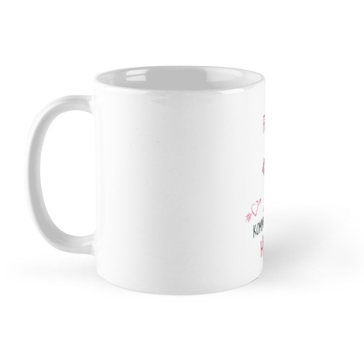Cốc sứ in hình - My Fuck You Come With All Your Heart. Mug - - Best Gift For Family Friends- MS 781