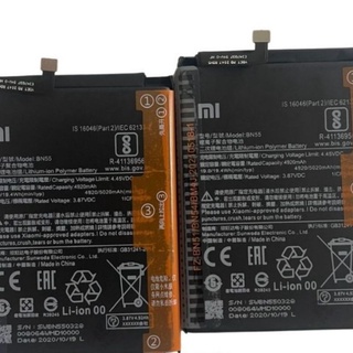 Pin redmi note 9s chính hãng Pin Xiaomi Redmi Note 9s BN55 Dung Lượng 5020mAH bảo hành 6 tháng