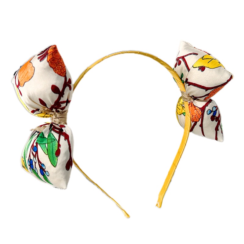 Băng Đô Thắt Nơ In Họa Tiết Phong Cách Bohemian Cổ Điển Dành Cho Nữ